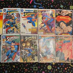 DC Comics Super Man Lot