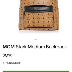 MCM  Backpack 
