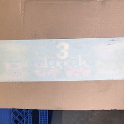 Tekken 3 Translight Arcade Video Game Marquee 