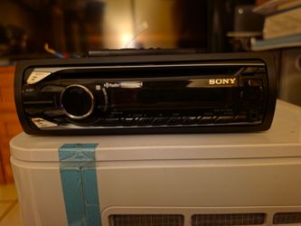 Sony single din stereo