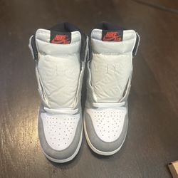 Jordan 1 OG Retro “Washed Black” Size 6:5Y 