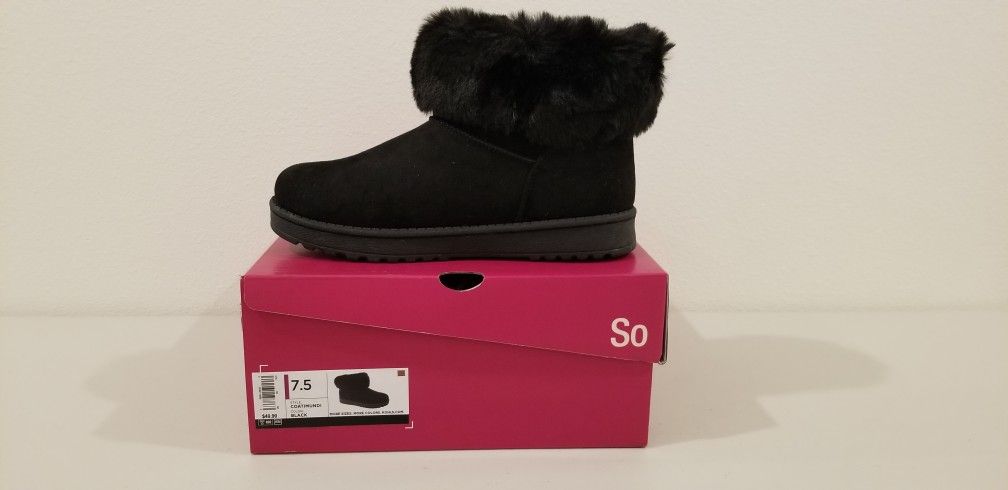 WOMEN'S SO 7.5 ABOVE ANKLE BOOT