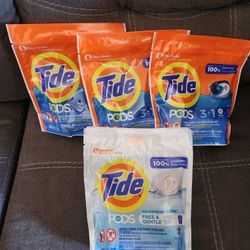 Tide Pods 4 BAGS $ 17