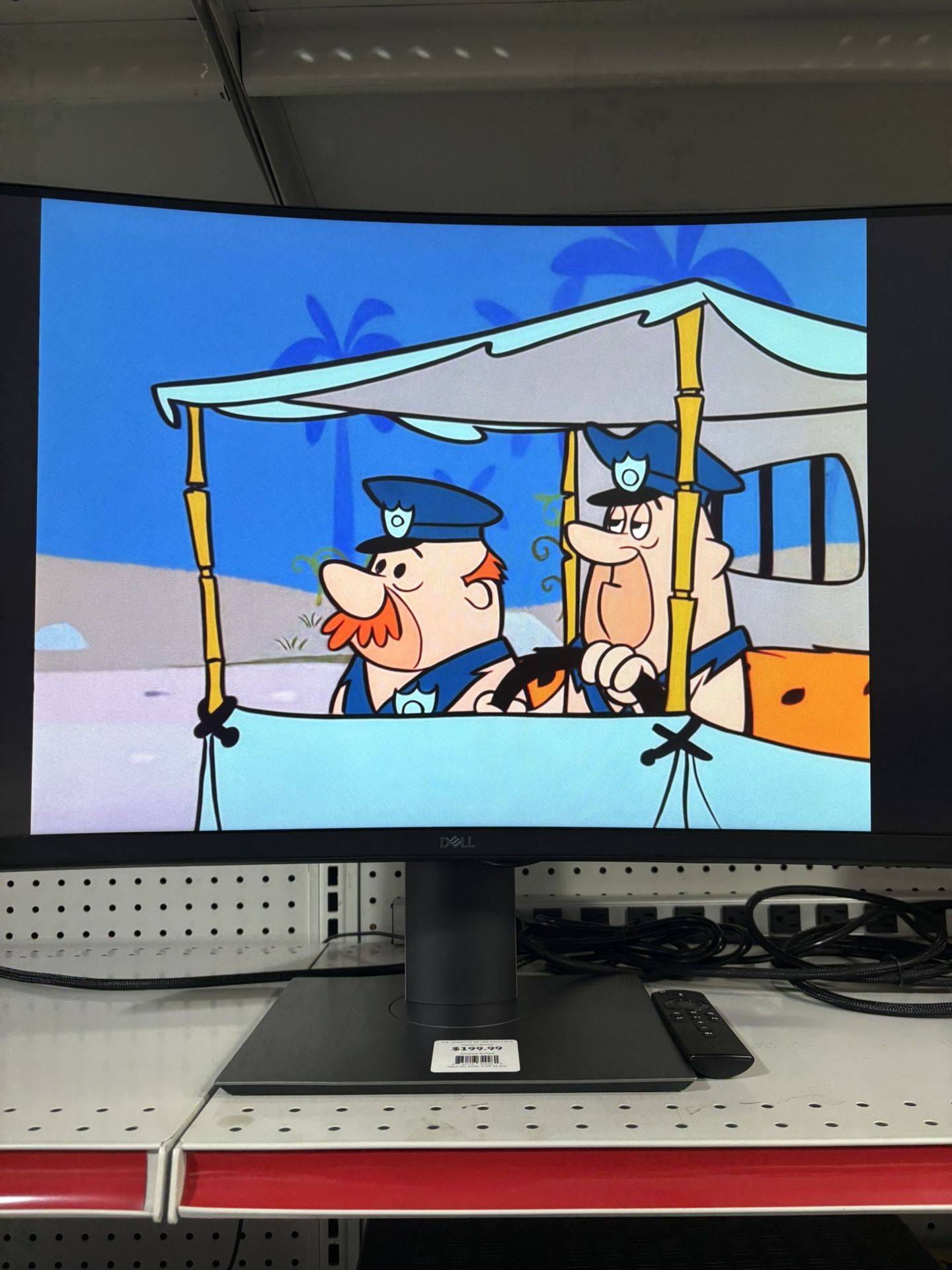 Dell - S3220DGF 32" LED Curved QHD FreeSync Monitor