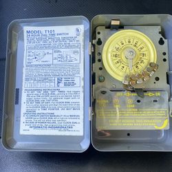INTERMATIC  MODEL:T101 24H DIAL TIME SWITCH