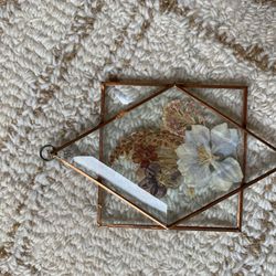 Vintage Pressed Flower Art