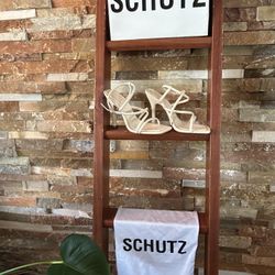 Schutz Bone High Heel Sandal 8.5 Brand New