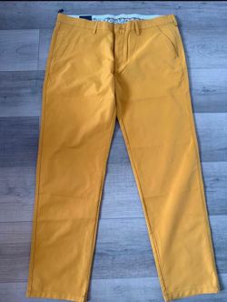 Edni mustard chino pants size 38