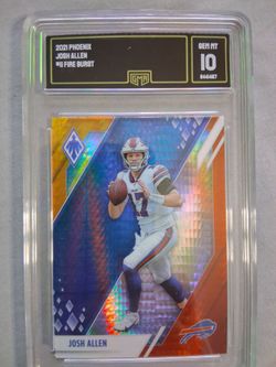 2021 phoenix Josh Allen graded 10