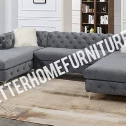 New sectional in box- $0 interest Finance available- shop now pay later.