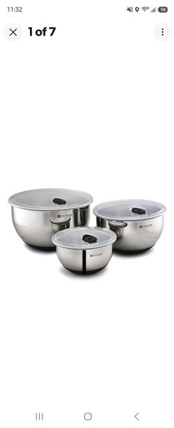 Hexclad 3 Piece Bowl Set