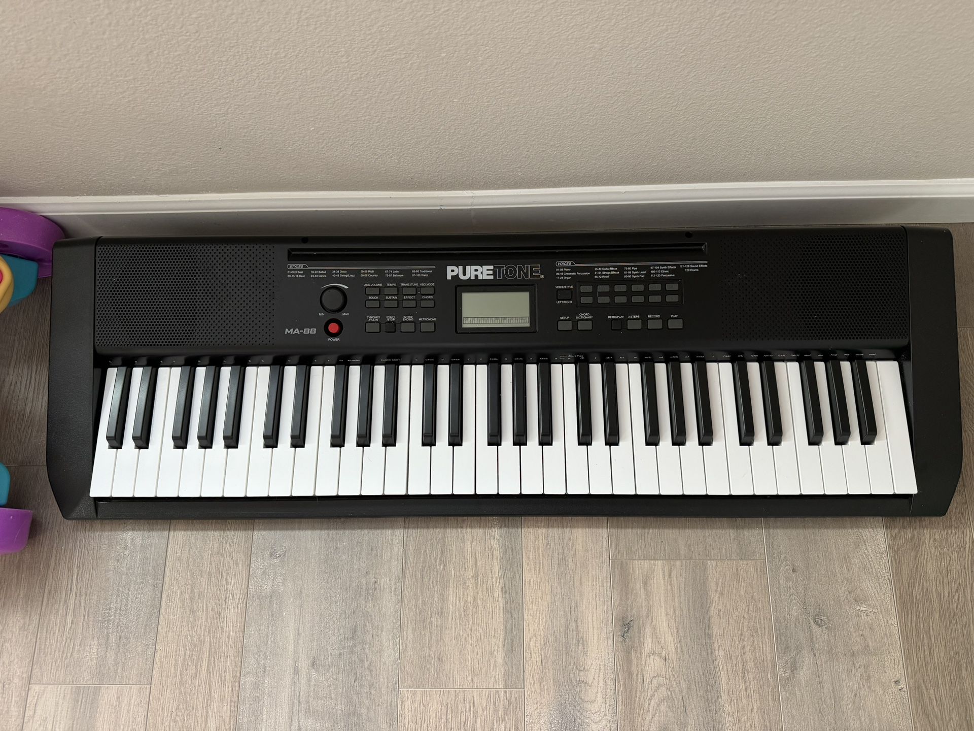 PureTone Piano Keyboard 