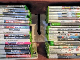Xbox One and Xbox 360 games