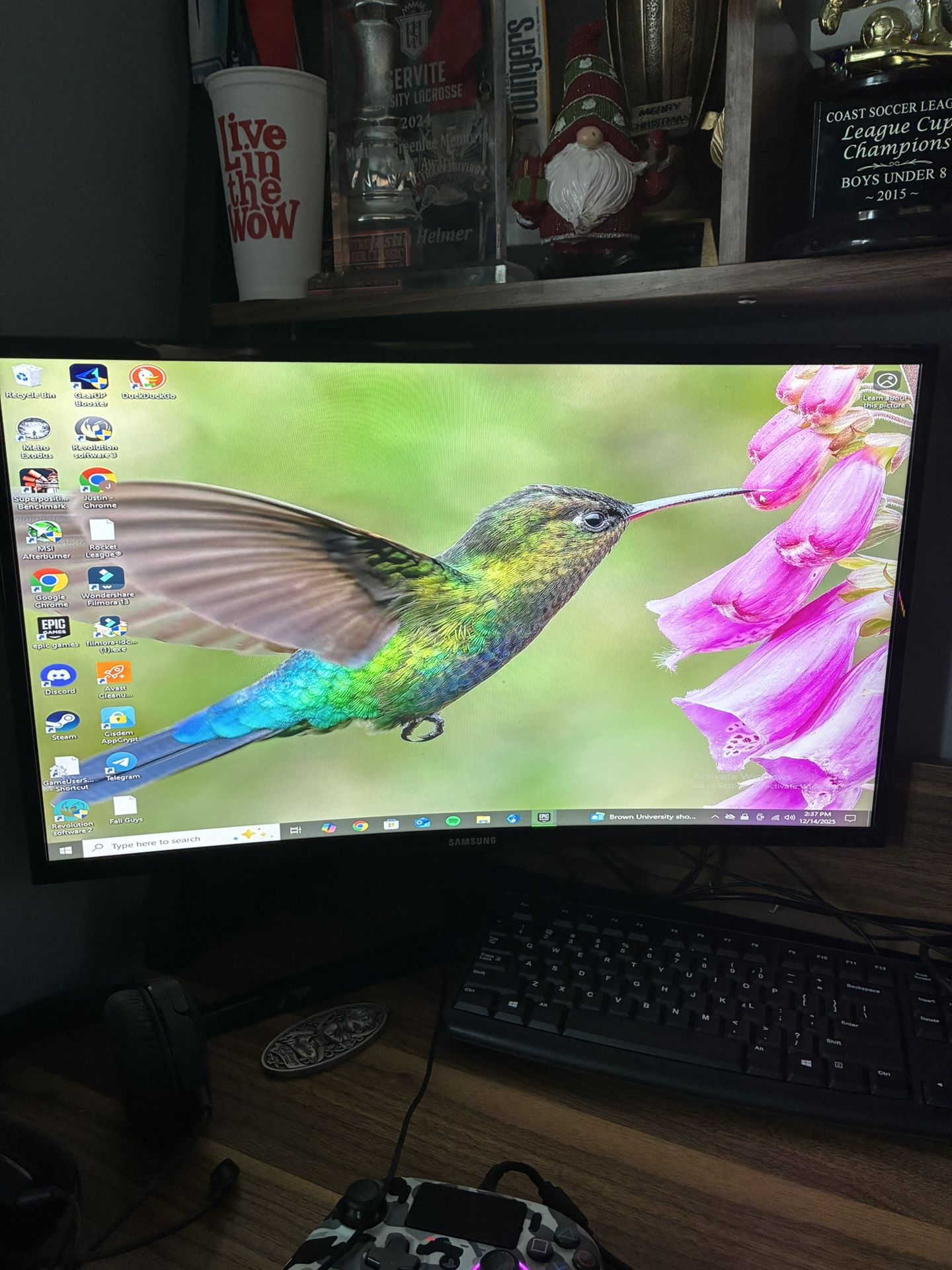 Curved Samsung Moniter