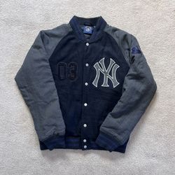 Vintage Majestic 03 New York Yankees Stadium Jacket 