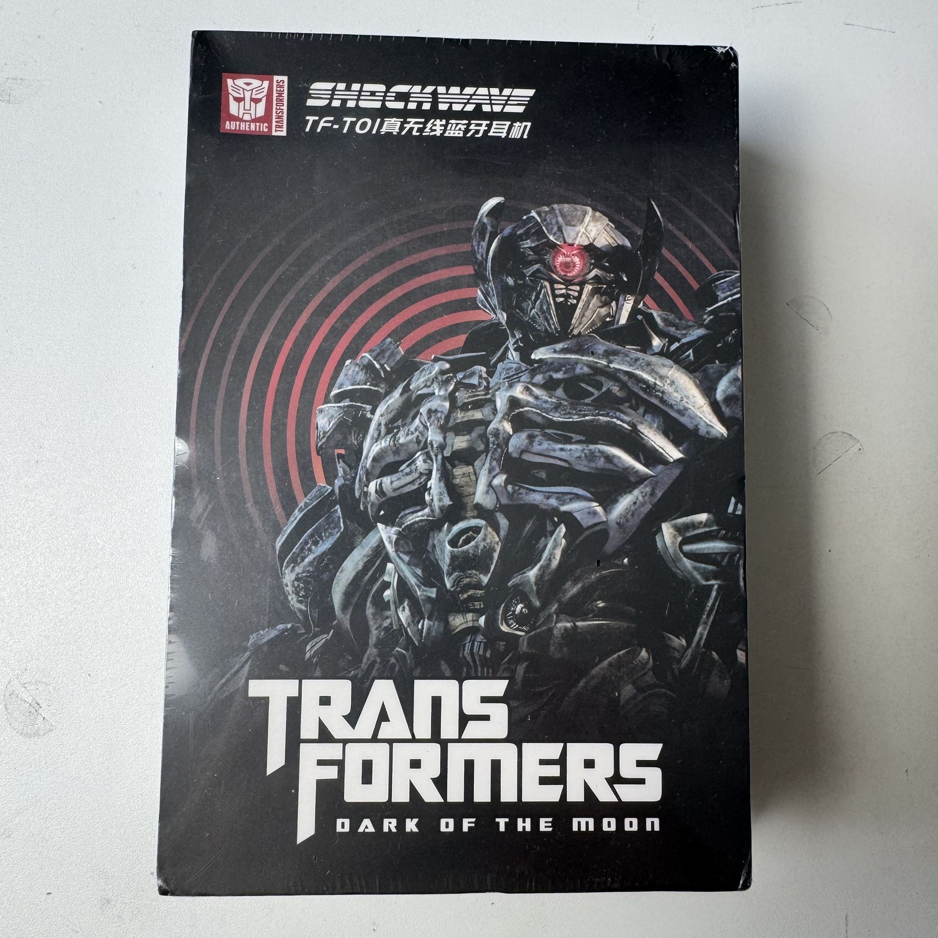 Transformers “Shockwave” Bluetooth Earbuds – Dark of the Moon Edition (Brand New, Sealed)