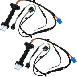 2pcs Rear Door Harness with Connectors for Dodge for RAM 