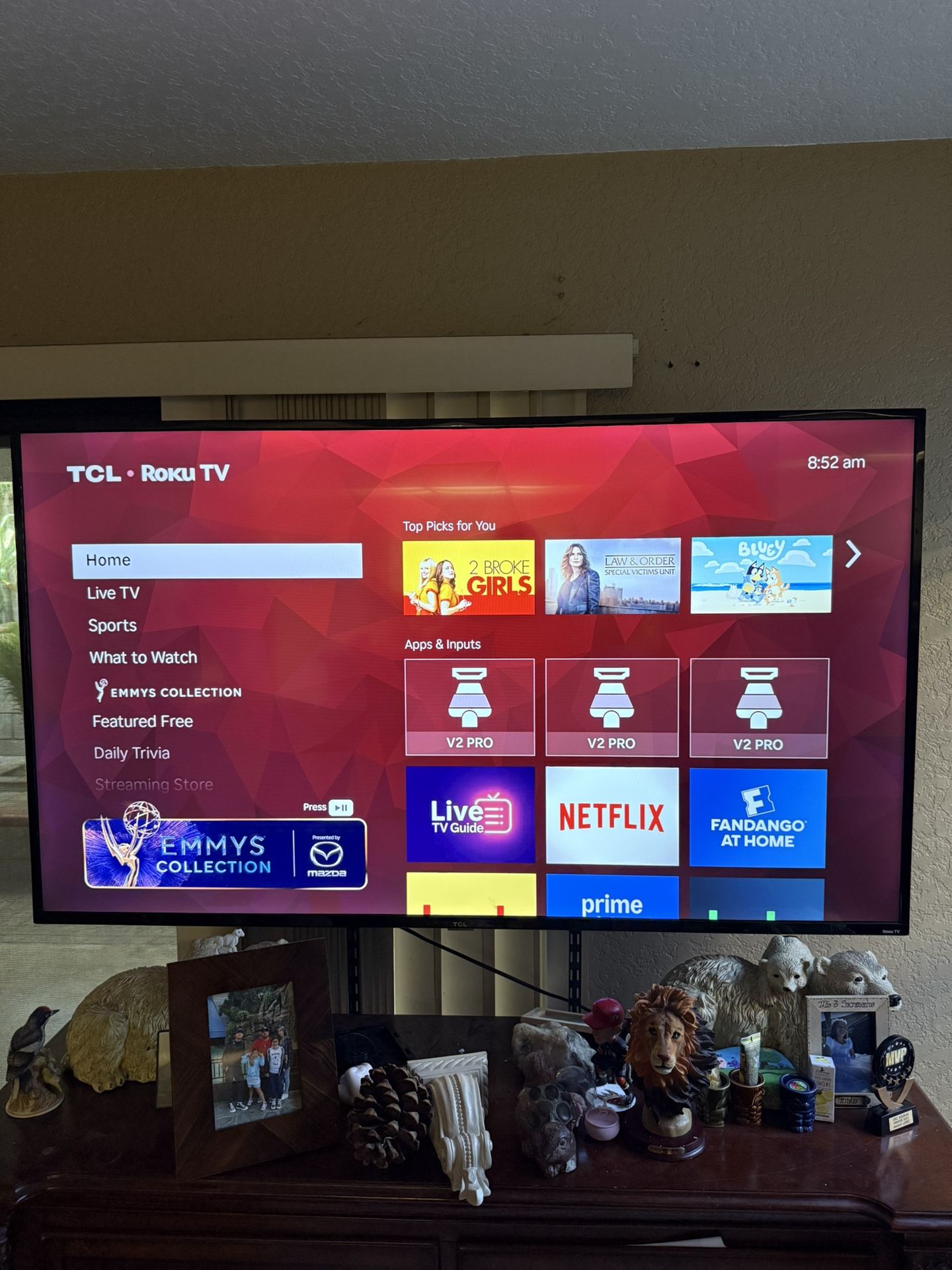 65” TCL Roku Tv