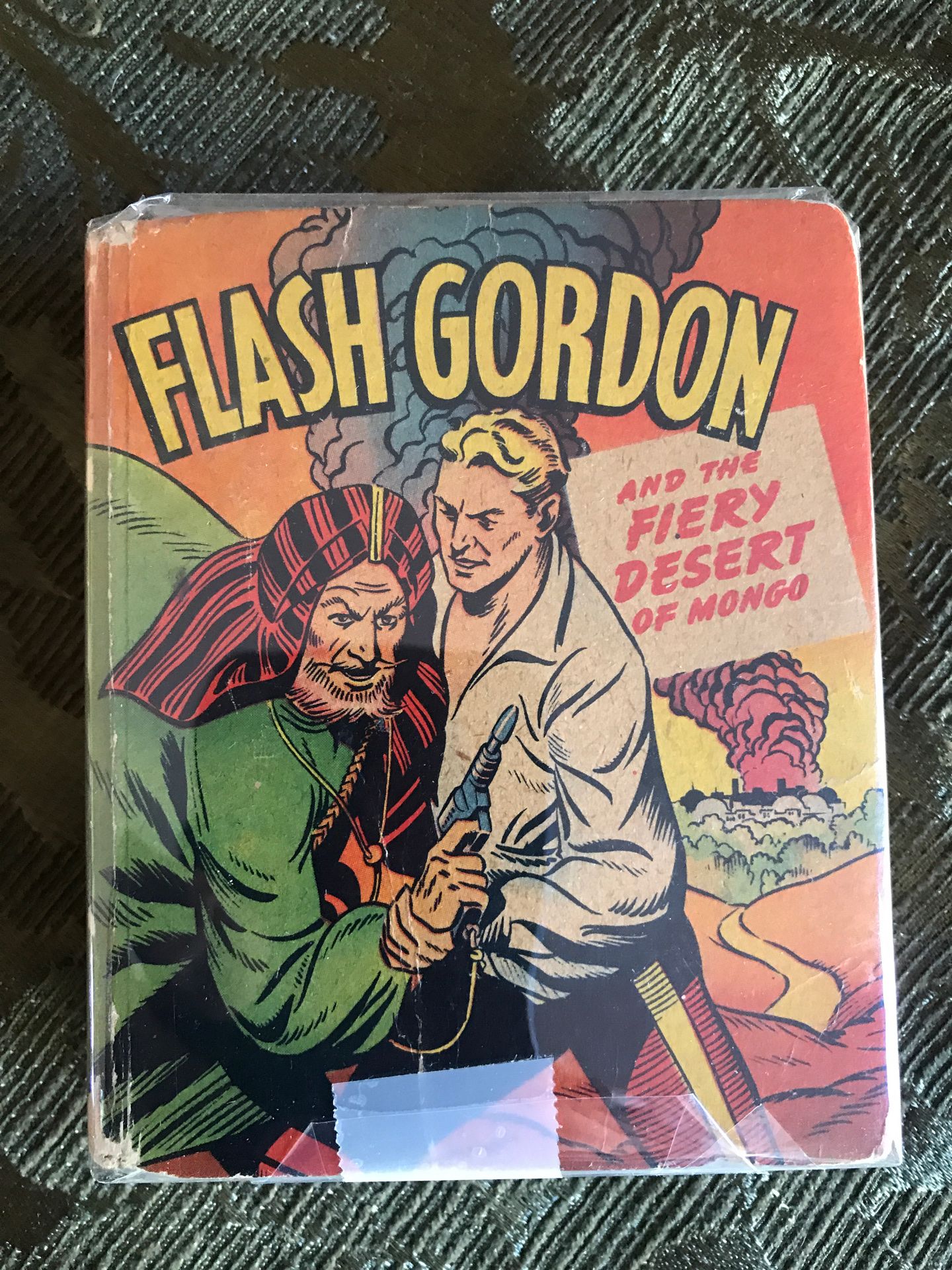 Flash Gordon and fiery desert of mango better little book circa 1940s vintage children’s book number 1447