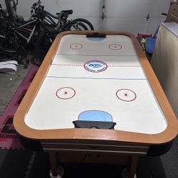 Gaming table 2 in 1 air hockey and  ping pong table