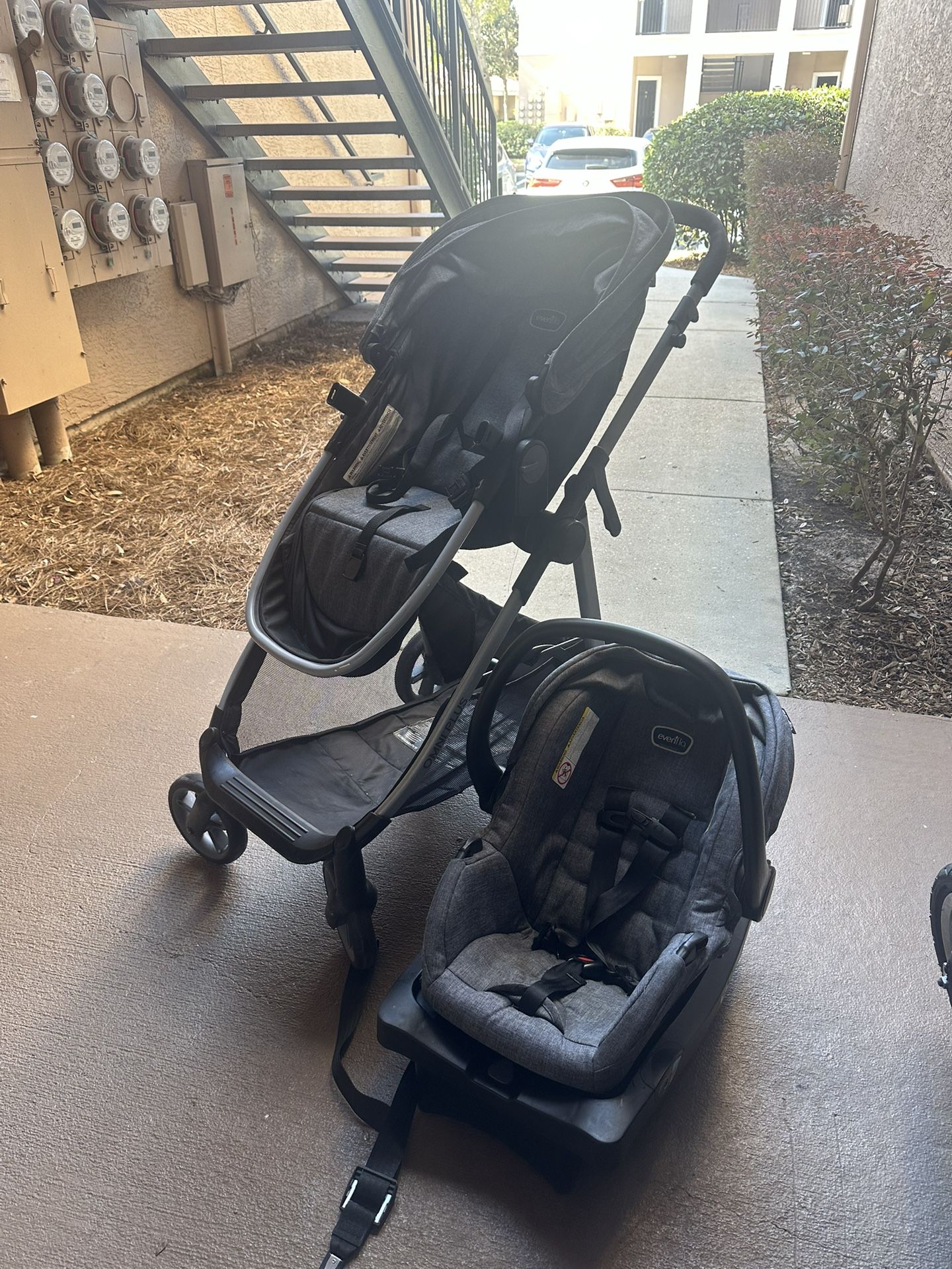 Evenflo Stroller With Car Seat