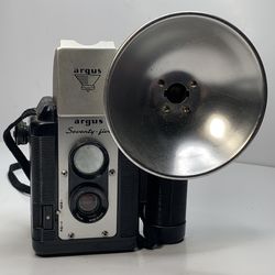 Argus Seventy-Five 75 Photo Film Camera With Flash. Untested.