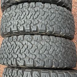 4- TIRES. LT 265/70R16 , LOTS OF TREADS