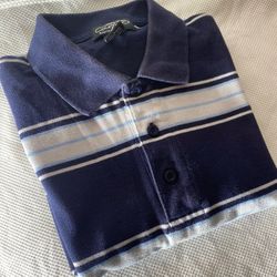 Blue CalTop Striped Shirt