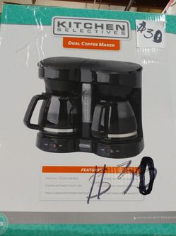 Double coffee maker