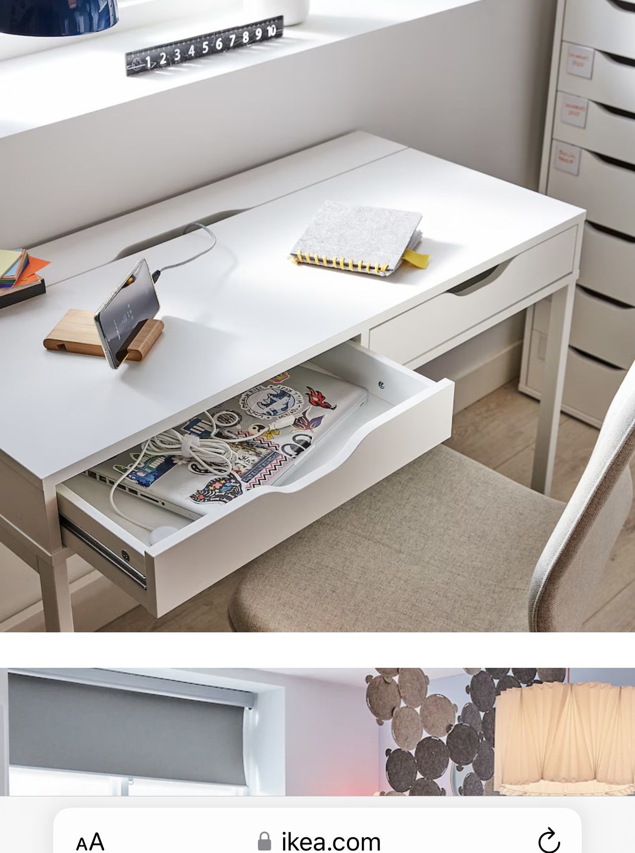 IKEA Alex Computer Desk