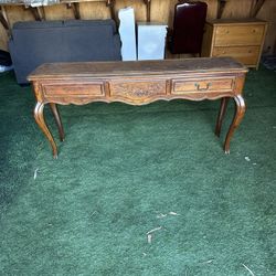 Short Hallway Table Console (Vintage / Antique) Project 