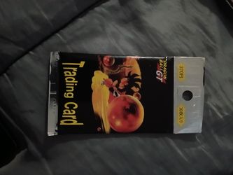 VINTAGE Dragon Ball GT Trading Card Pack 1996