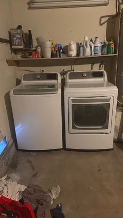 LG Washer & Dryer Set – Excellent Condition