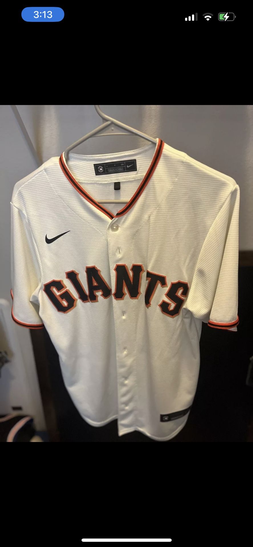 MLB San Fransisco Giants Baseball Jersey ORIGINAL PRICE $125