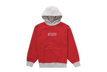 red supreme sweatshirt