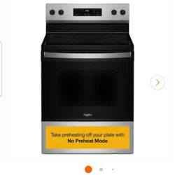 Brand New In Box Whirlpool Glass Top Stove / Oven