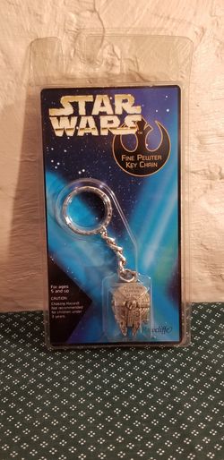 Star Wars Fine Pewter Key Chain Millennium Falcon Rawcliffe