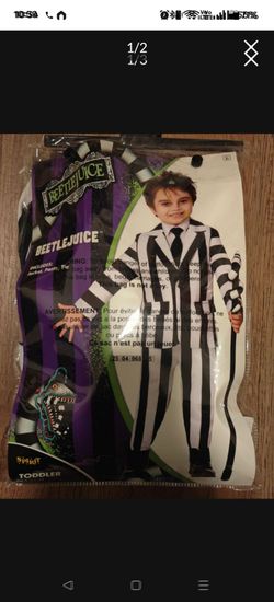 Beetlejuice Toddler Halloween Costume