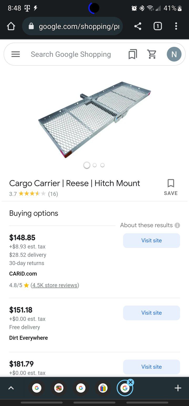Cargo hitch