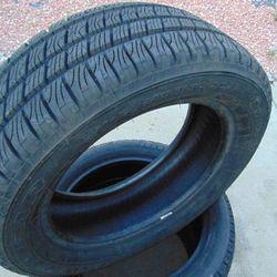 4 New Old Stock 225 55 17 Goodyear Cargo Vector2 Tires Load Range C 6PLY Date 2021