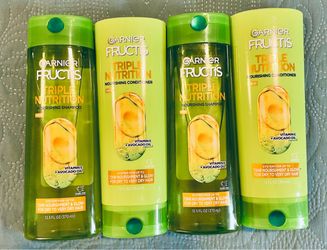 Garnier Fructis Triple Nutrition Shampoo & Conditioner Bundle