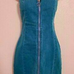 Womens Iris Denim Dress