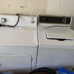 Washer And Dryer. 