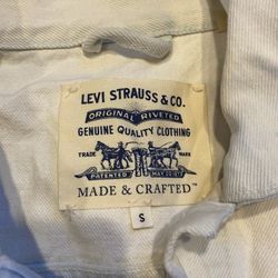 Levi's Jean's Jacket Size Small 
