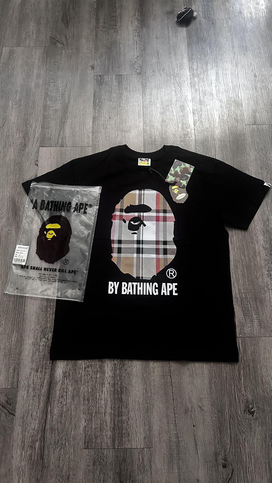 Bape x Burberry tee