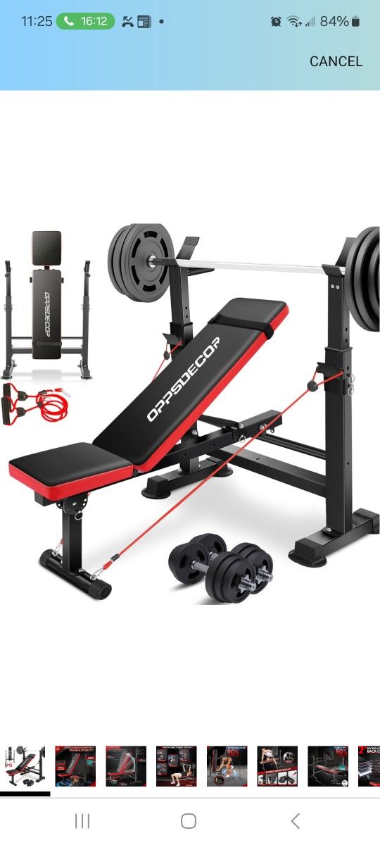 Weight Bench And More