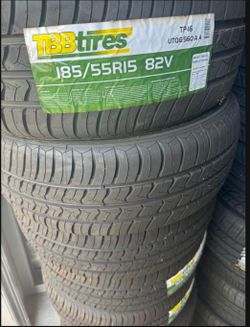 185/55/15 New Tires/mobile Install