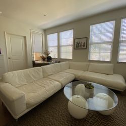 White Sofa Sectional 