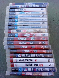 Ps3 videogames $25 for all
