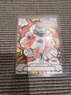 2025 Donruss #BS-SDD Sam Darnold Bomb Squad